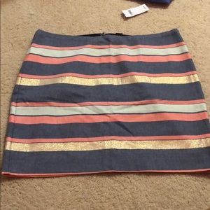 NWT Gap Striped Skirt